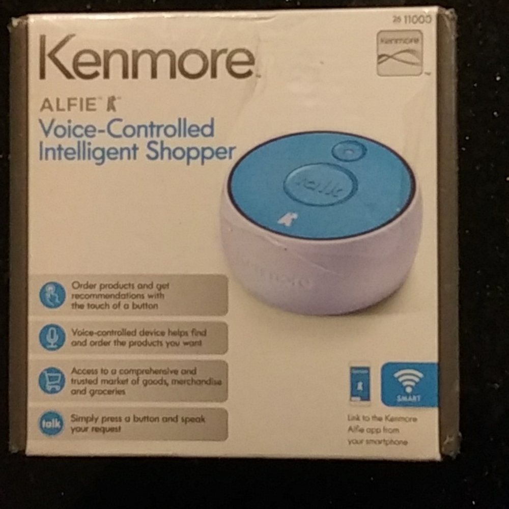 New in Box Kenmore Alfie Voice Controlled Intelligent Shopper